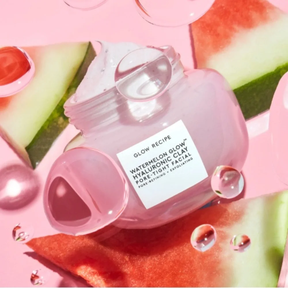 💎 Glow Recipe Watermelon Glow Hyaluronic Clay Pore-Tight Facial Mask Full-Size